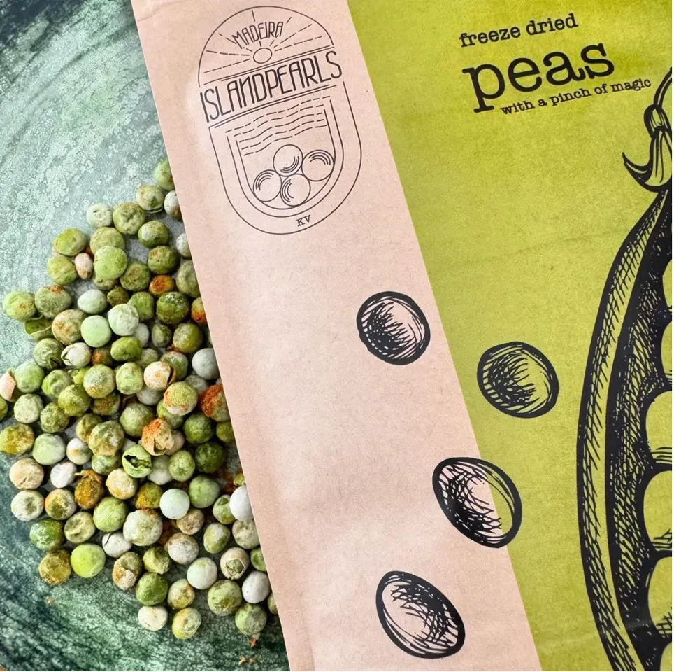 freeze dried peas